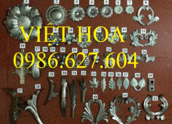 Buôn bán hoa văn, chi tiết sắt mỹ thuật
