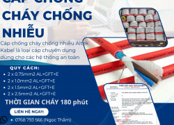 Cáp Chống Cháy Chống Nhiễu ALTEK KABEL uy tín, chất lượng