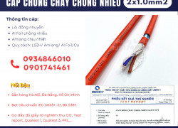 Phân phối cáp chống cháy chống nhiễu 2x1.0 Altek kabel tại Bình Định, Phú Yên, Quảng Ngãi