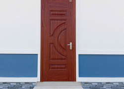 Cửa thép vân gỗ tại Phú Giáo  Bình Dương