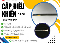 Cáp Điều Khiển 5 Lõi ALTEK KABEL