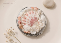 Gương Gập Shell Pearl  – Vẻ Đẹp Tựa Đại Dương Thu Nhỏ Trong Lòng Bàn Tay