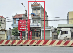 BÁN NHÀ MẶT TIỀN ĐƯỜNG QL1A, DT 43M2 SĐCC 4,5TỶ. LH:0396631136 – 0386663369.
