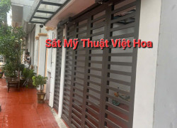 Cổng inox phun sơn tĩnh điện cao cấp giá tốt