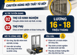 [LÀM NGAY] 4 THỢ NHÔM KÍNH BIÊN HÒA