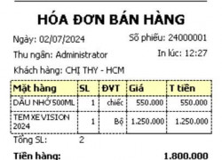 PHẦN MỀM BÁN HÀNG OFFLINE & TRỌN BỘ MÁY TÍNH TIỀN CHO CỬA HÀNG PHỤ TÙNG Ô TÔ, XE MÁY