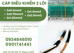 Tổng kho phân phối cáp điện Sangjin 2 lõi tại Sài Gòn, Đồng Nai, Bình Dương