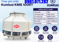 Tháp giải nhiệt công nghiệp Kumisai KMS 100RT