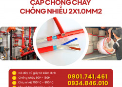 Dây cáp chống cháy chống nhiễu Altek Kabel 950 độ 180 phút