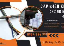Cáp Điều Khiển 4x1.0 mm² Lõi Đồng Mềm – Phân Phối HCM, Bình Thuận, Gia Lai