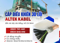 Nhà phân phối cáp điều khiển Altek Kabel 30 lõi chống nhiễu