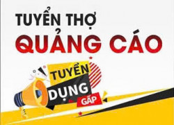 Tuyển Nữ sales adminn & thợ chính - thợ phụ Quảng Cáo