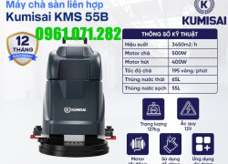 Máy chà sàn công nghiệp liên hợp Kumisai KMS 55B