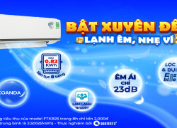 Khách hàng Cần mua Model FTKB ở Máy lạnh treo tường DAIKIN thì nên tham khảo