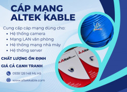 📢 CUNG CẤP CÁP MẠNG ALTEK KABEL CHẤT LƯỢNG CAO