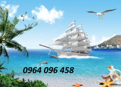 Tranh gạch 3d thuận buồm xuôi gió - XC433