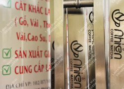 Cung cấp tay nắm inox khắc laser - Nâng tầm thương hiệu, tăng tính thẩm mỹ