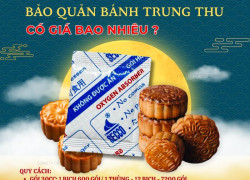 Gói Hút Oxy Giúp Nâng Cao Hiệu Quả Bảo Quản Bánh Trung Thu Đóng Gói