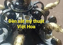 Đèn sắt mỹ thuật – nâng tầm không gian sống với vẻ đẹp sang trọng