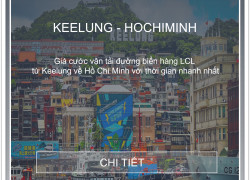 Giá Cước Vận Tải Đường Biển Hàng Lẻ Từ Keelung Về Hồ Chí Minh