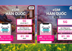 Mua eSIM du lịch Hàn Quốc 5G dùng được Tiktok