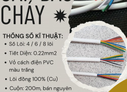 Cáp Báo Cháy ALTEK KABEL 0.22mm2 4/6/8 lõi