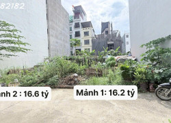 Bán đất TĐC Ngọc Thụy 67m², mặt tiền 5m, ngõ TT5-50(2), giá 16,6 tỷ