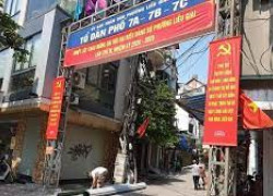 Cho thuê nhà riêng 5 tầng tại số 74 ngõ 127 Văn Cao,Ngọc Hà, Hà Nội