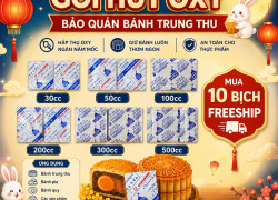 Gói hút oxy Secco cho bánh Trung Thu – Giải pháp hỗ trợ bảo quản thực phẩm đóng gói