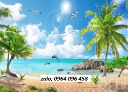 Tranh gạch 3d phong cảnh biển - VCBB43