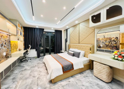 9.5 TỶ – NHÀ MỚI TINH 6 TẦNG HẼM XE HƠI PHONG CÁCH HIỆN ĐẠI – CÓ THANG MÁY FULL NỘI THẤT – GẦN CÔNG VIÊN LÀNG HOA