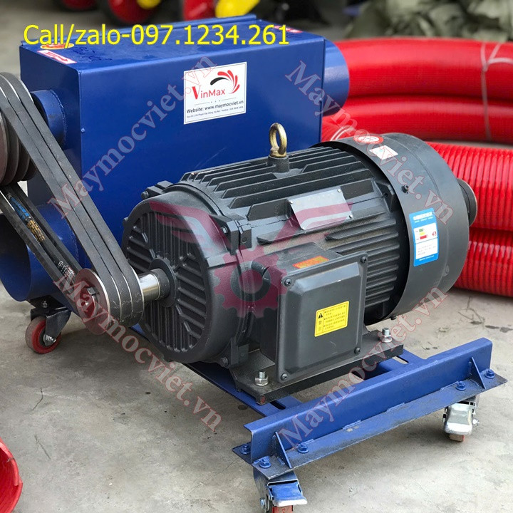 Máy hút nông sản cáp mềm 15m - 2 đầu - 3 pha - 15kw Turbo TBH7815
