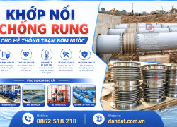 Khớp giãn nở ES 100, khớp nối giãn nở inox, khớp bù trừ giãn nở, khớp giãn nở có ty định hướng