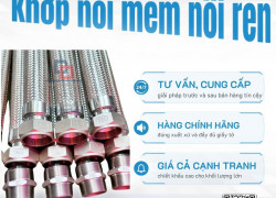Khớp nối mềm nối ren, khớp nối kim lại nối ren, khớp nối mềm kim loại, khớp nối mềm inox công nghiệp