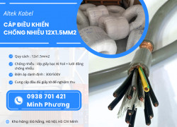 Cáp điều khiển chống nhiễu 12x1.5mm² chính hãng – Sẵn kho Đà Nẵng, Hồ Chí Minh