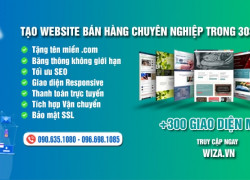 Thiết kế Website bán hàng chỉ 1,49 triệu