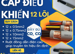 Cáp Điều Khiển 12 Lõi ALTEK KABEL - Truyền Tín Hiệu Ổn Định