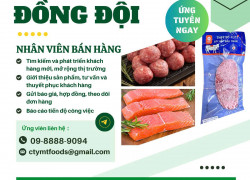 Tuyển NVKD thị trường ngành thực phẩm đi làm ngay