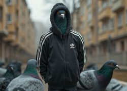 Khi Bồ Câu Lên Đồ Tracksuit Adidas Cực Chất!