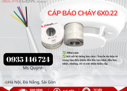 Cáp âm thanh báo cháy 6x0.22mm2 Altek Kabel