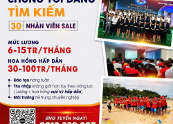 BCONS tuyển NV Sales thu nhập cao đi làm ngay
