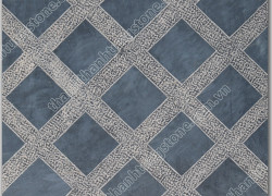 Đá xanh đen băm hình quả trám nhỏ – chống trơn hiệu quả, họa tiết tinh xảo cho công trình cao cấp