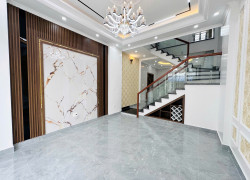 Nhà đẹp 4 tầng tái định cư Vinhomes( chợ hoa quả) Hồng Bàng gần công viên
