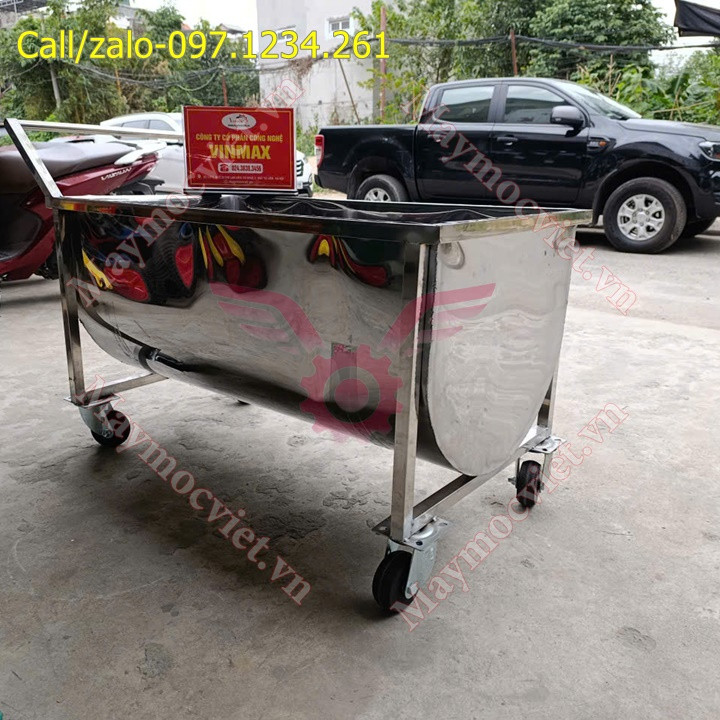 Xe tra cám inox VMTC1000