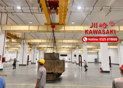 Pa lăng xích điện Kawasaki 10 tấn dầm đôi