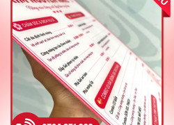 IN MENU TẠI CẦN THƠ