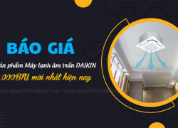 Điều hòa âm trần DAIKIN 2.5HP chất lượng vượt trội cho mọi công trình