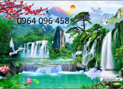 Tranh gạch 3d phong cảnh phong thủy - SCX44