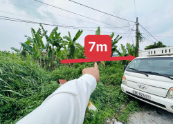ĐẤT TUYẾN 2 MÁNG NƯỚC AN DƯƠNG 140m2 - MẶT TIỀN 7m