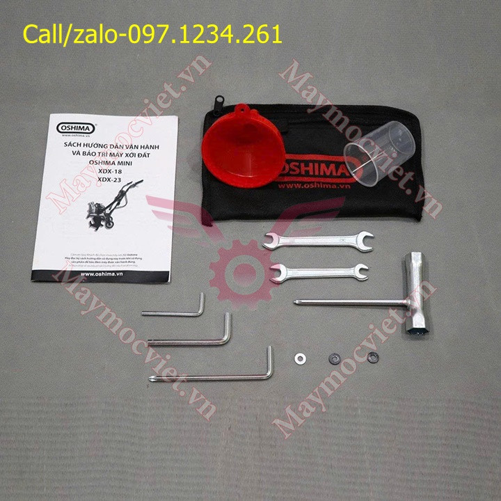 Máy xới đất Oshima XDX23 - trục 23